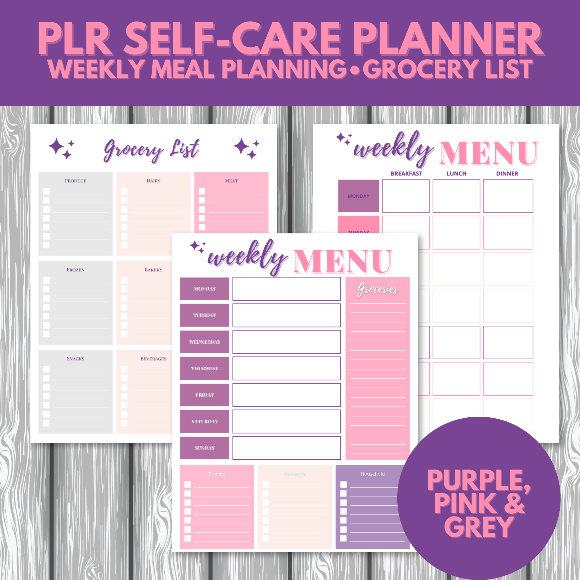 plr self care planner