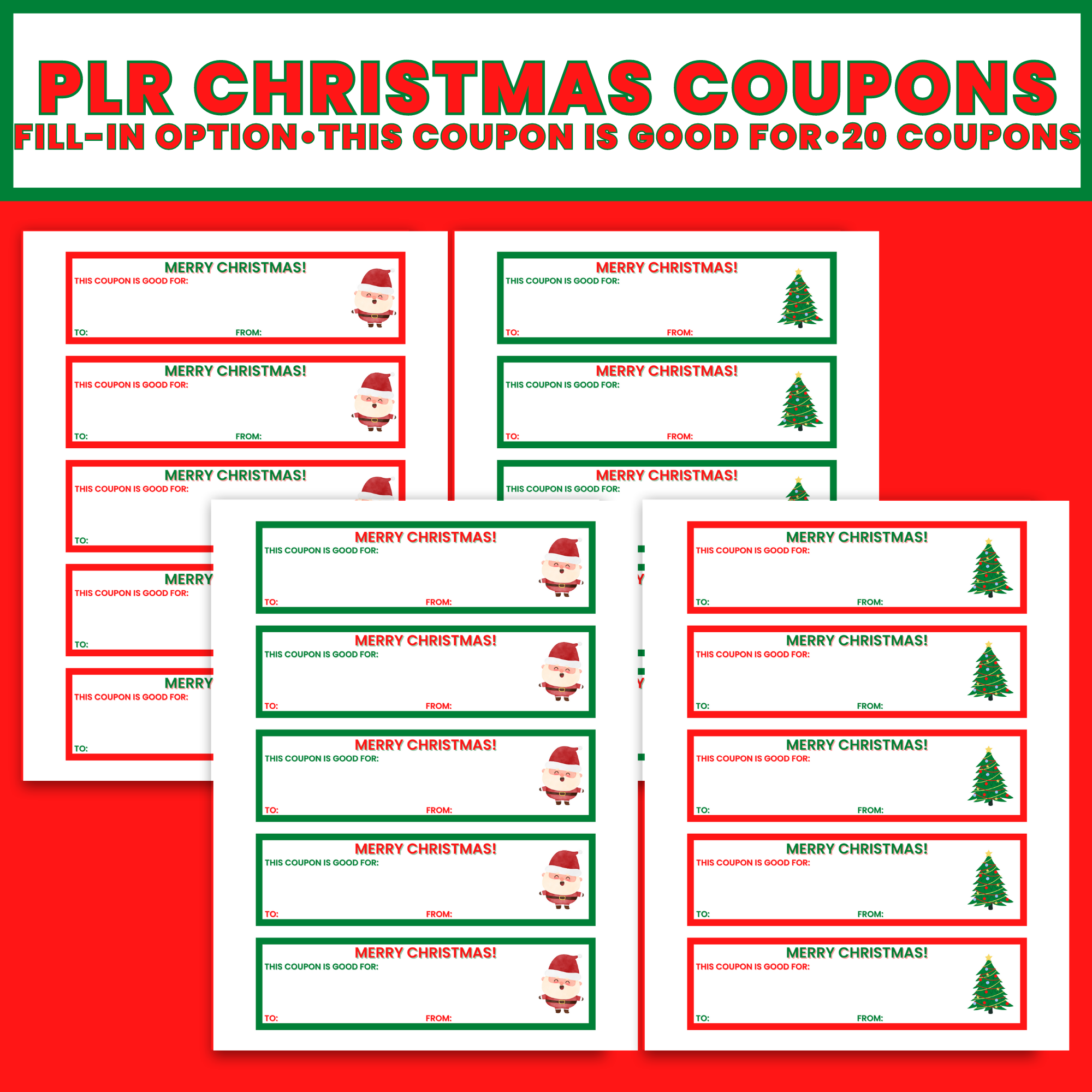 Christmas coupons