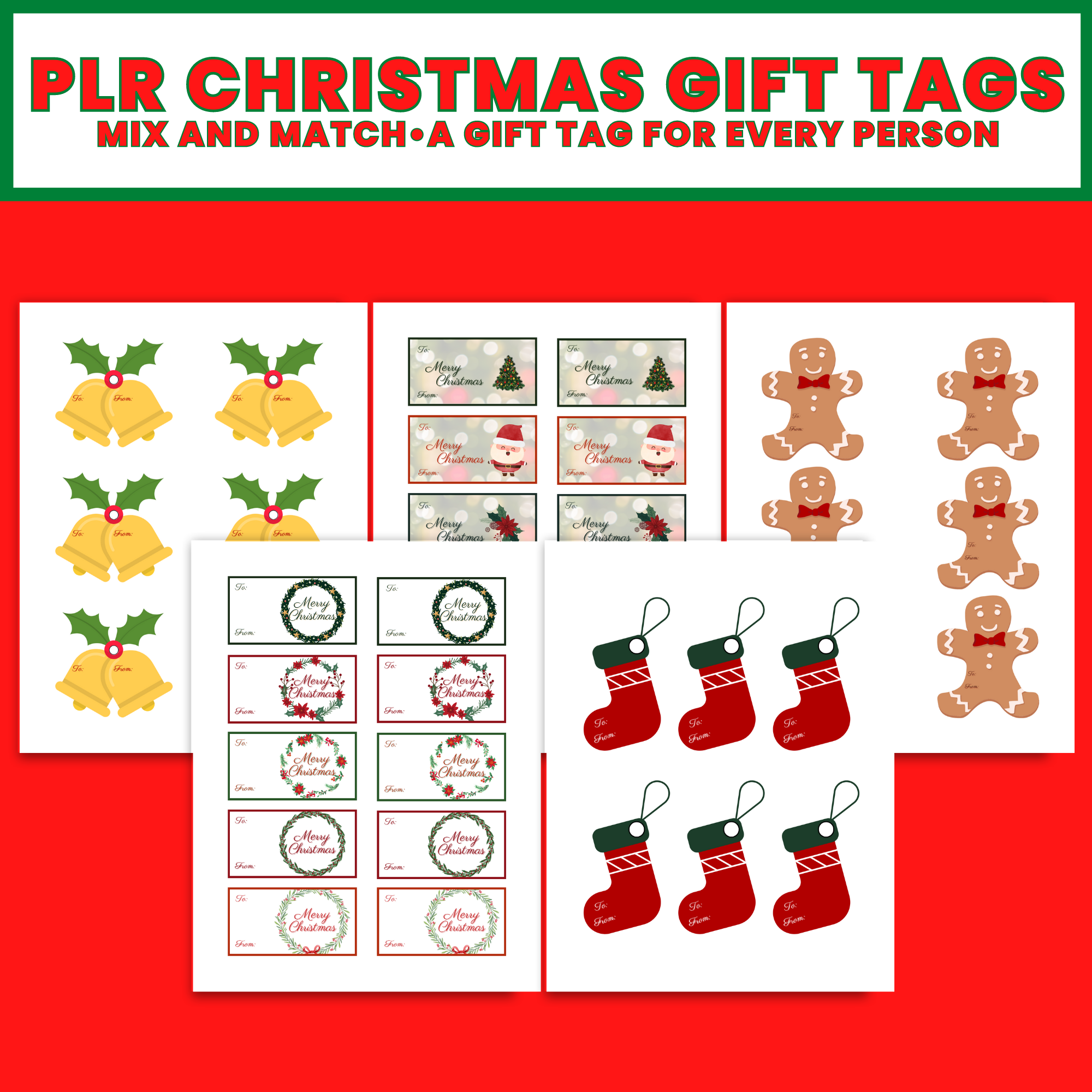 Christmas gift tags