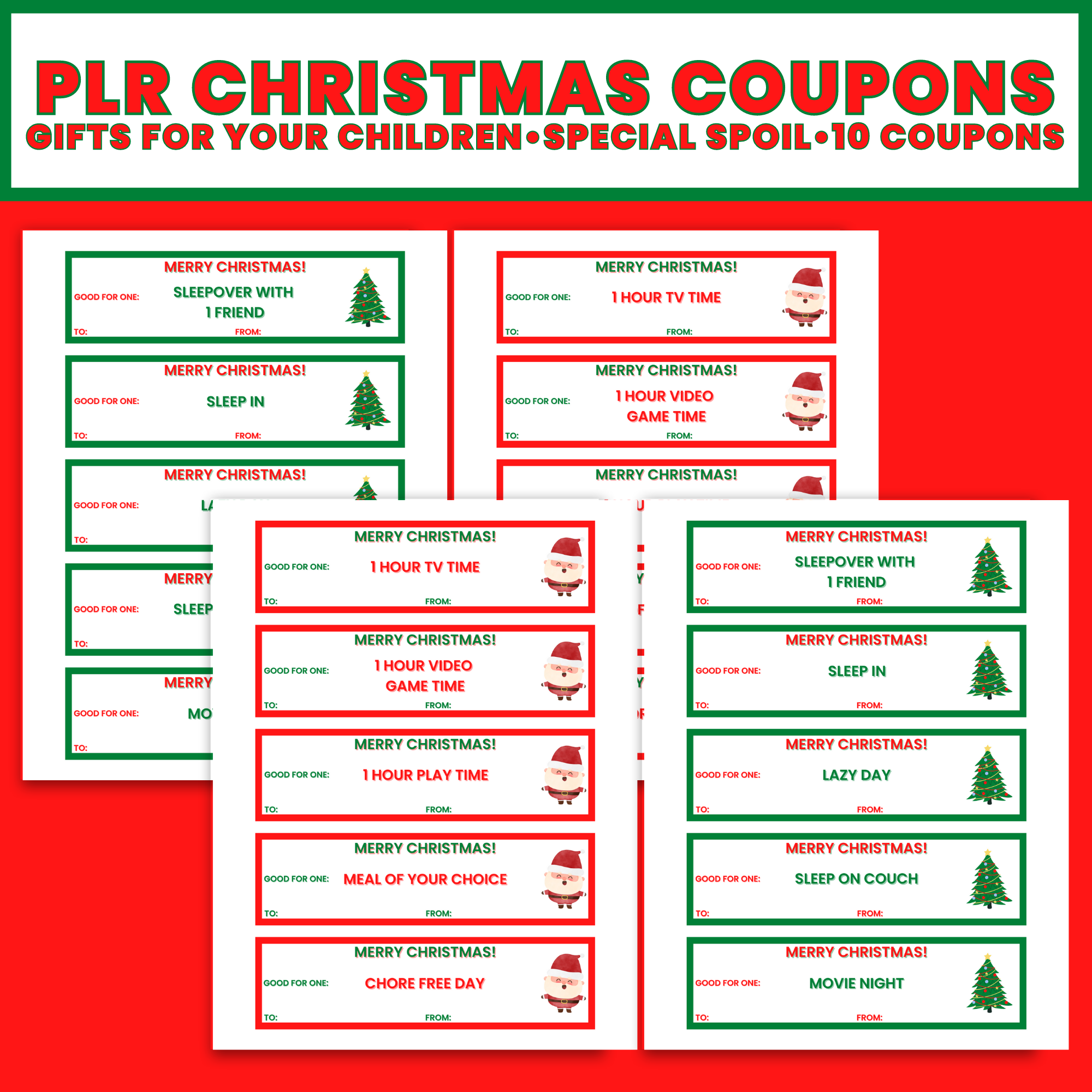 Christmas coupons