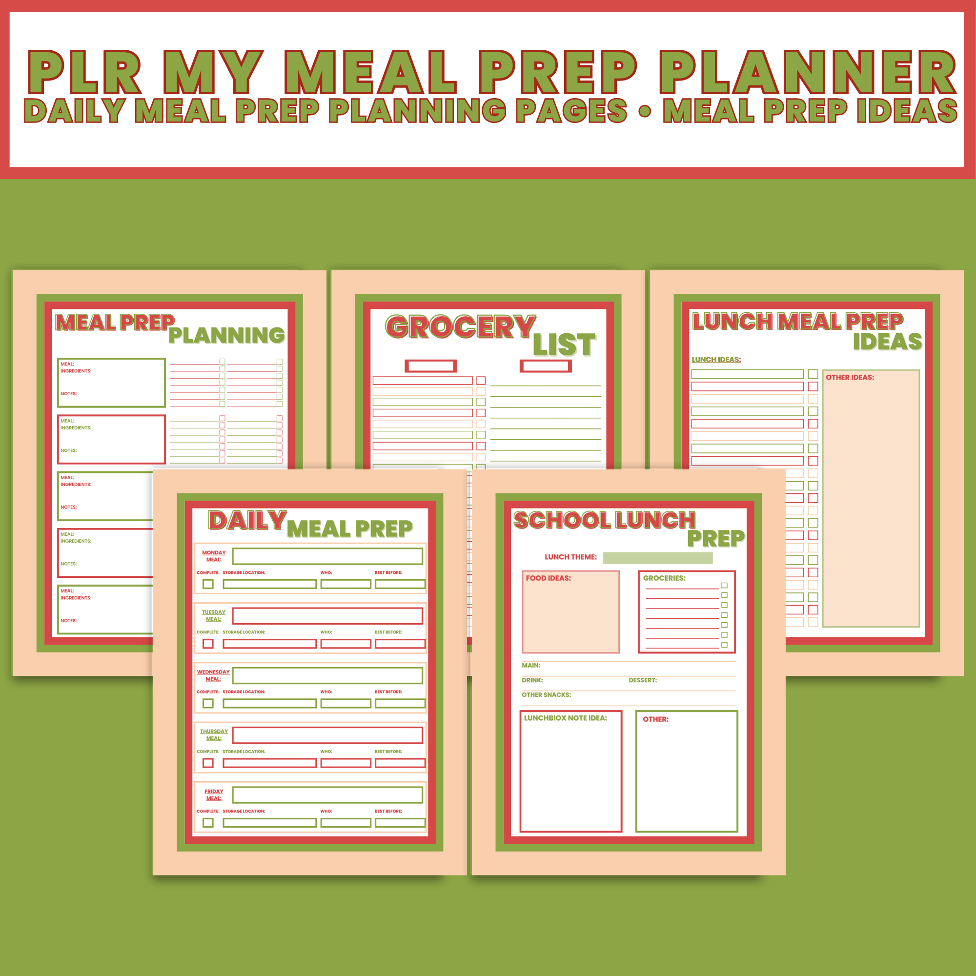 meal planner 2023