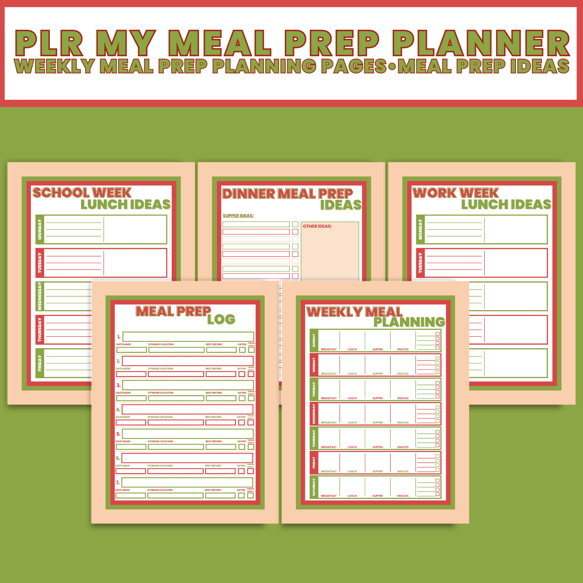 my meal planner