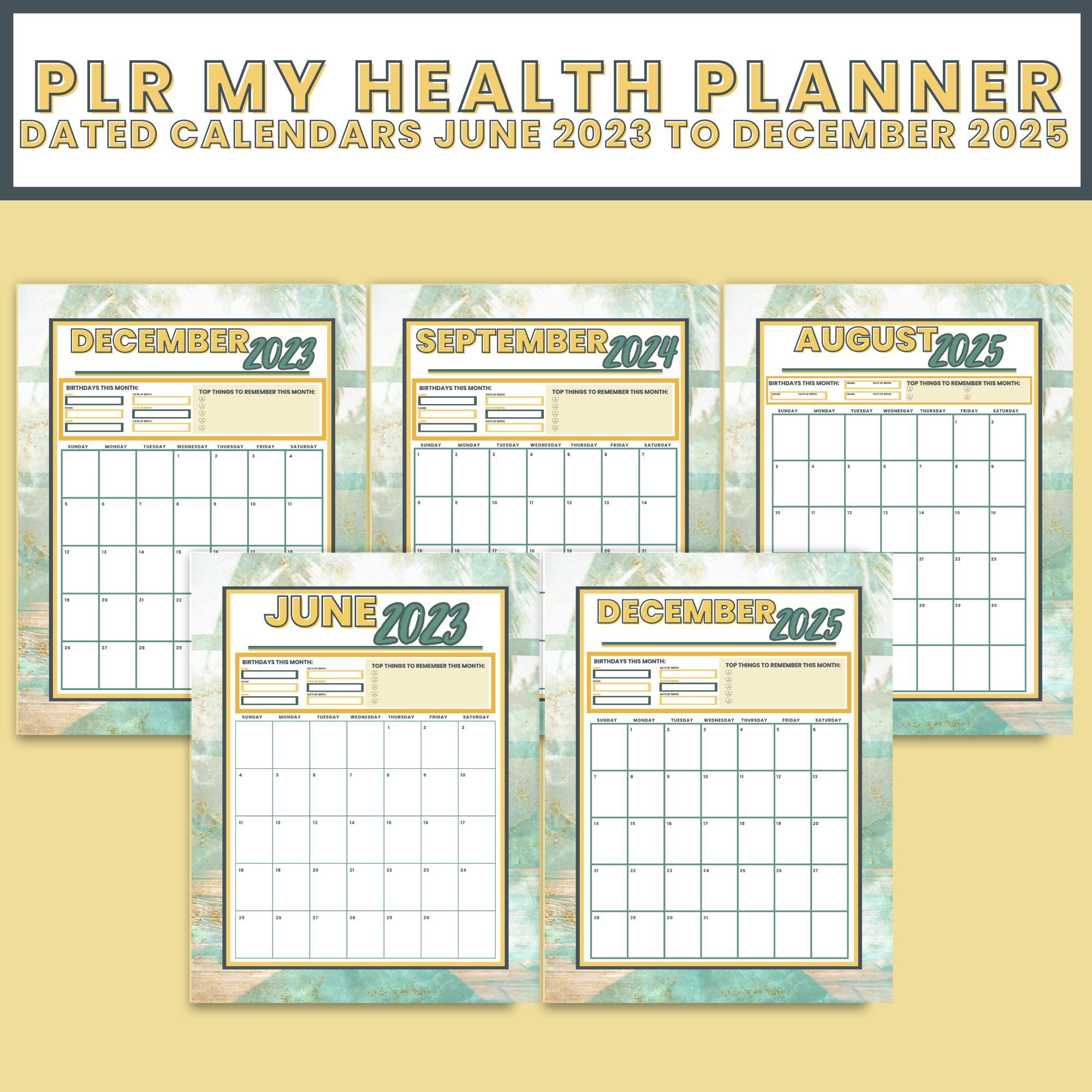 my health planner