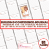 Discover the Building Confidence Journal with 50 unique prompts for self-reflection and growth.