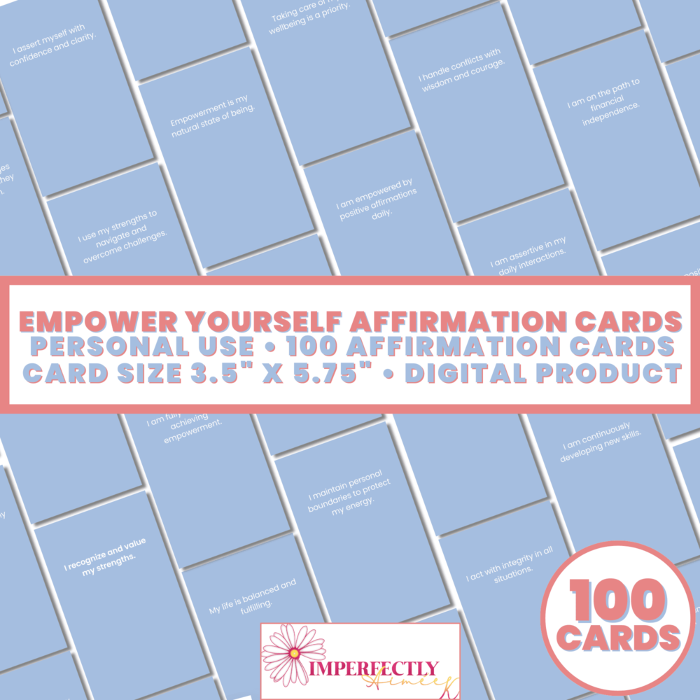 Empower Yourself Affirmations Card Deck