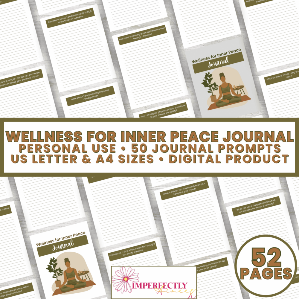 Wellness for Inner Peace Journal